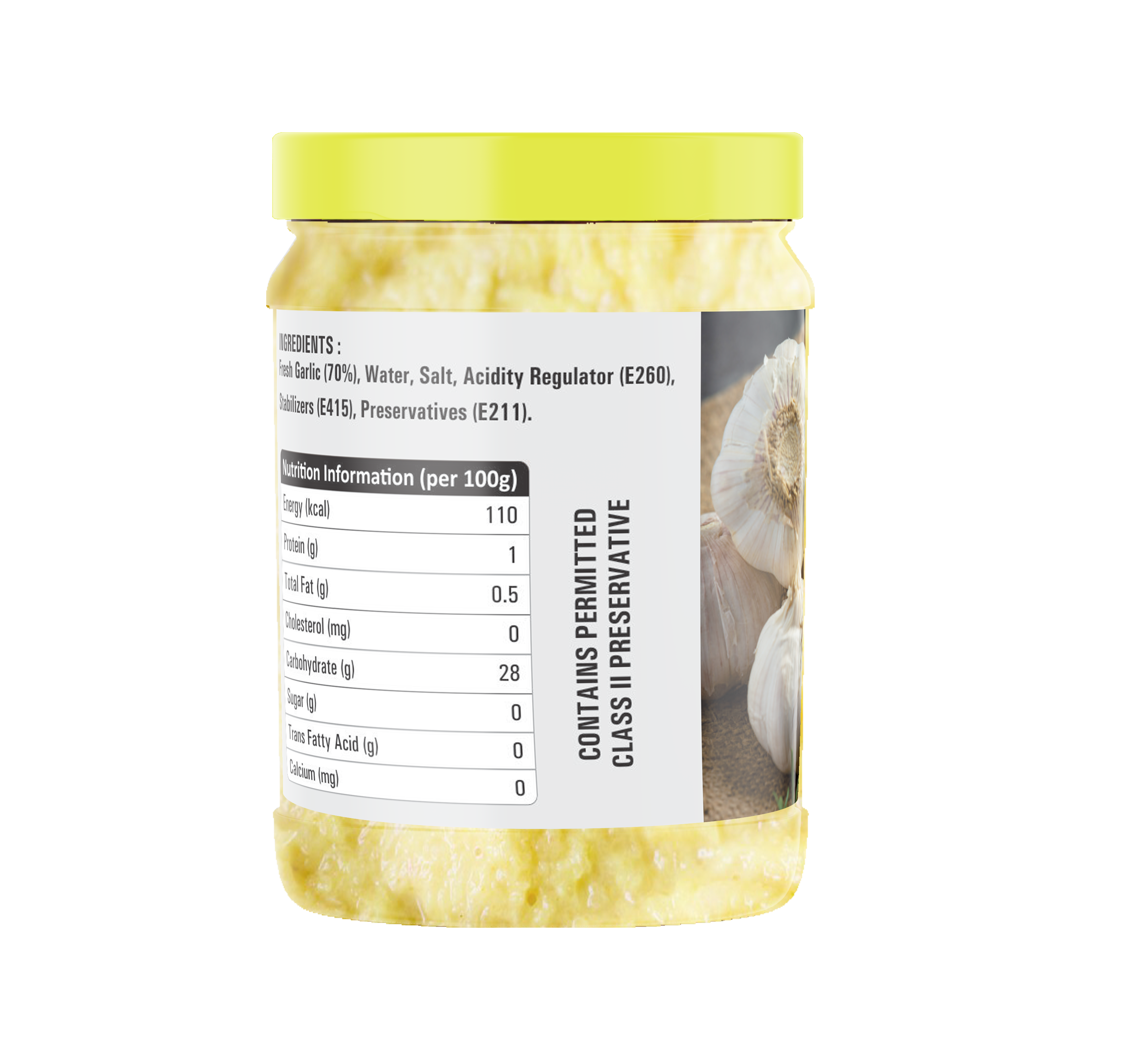 Garlic Paste Premium Quality 200gm (Pack Of 2)