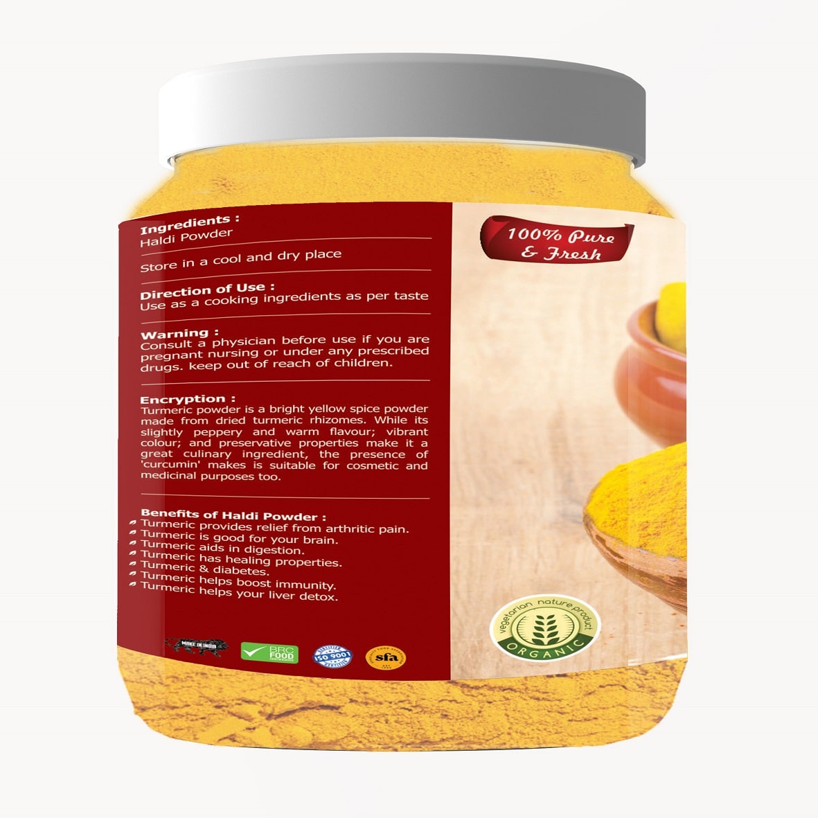 Turmeric (Haldi) Powder Premium Quality 500 GM