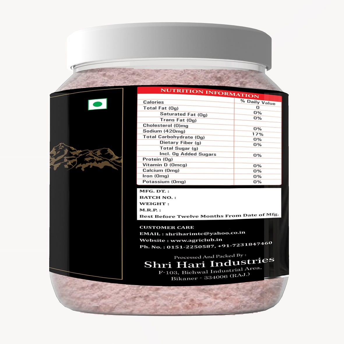 Himalyan Black Salt 1Kg Premium Quality