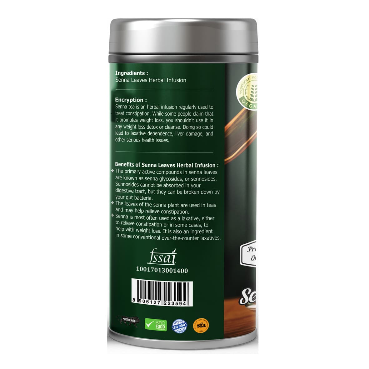 Senna Tea Leaves Herbal Infusion Premium Quality 150 GM