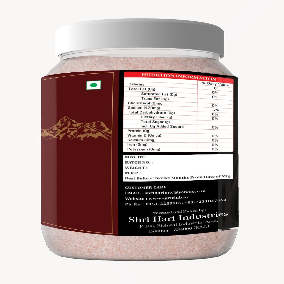Himalayan Pink Salt 1Kg Premium Quality