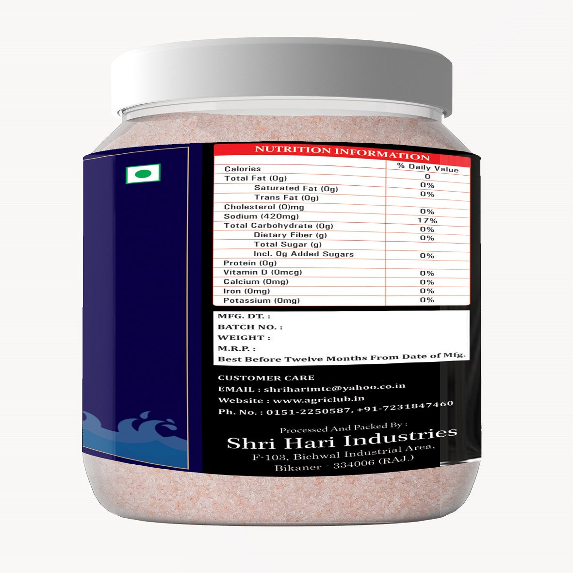 Smoked Sea Salt Premium Quality 500 GM