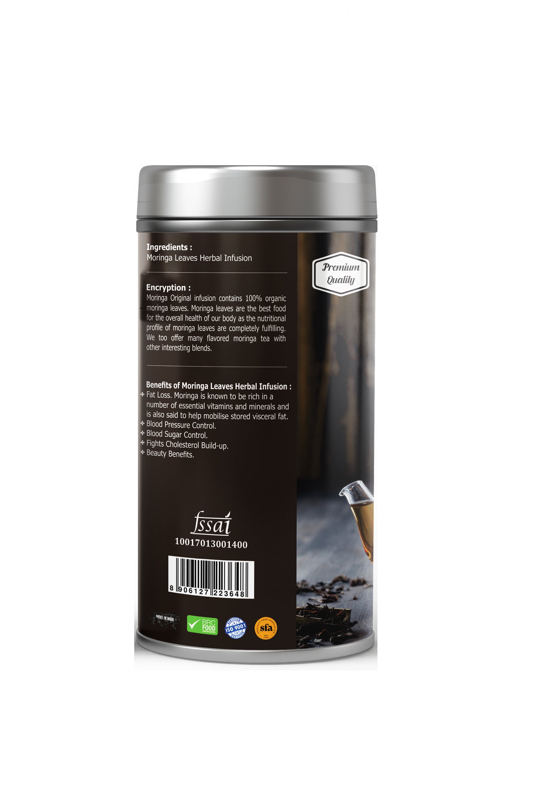 Moringa Leaves Herbal Infusion Tea Premium Quality 50 GM