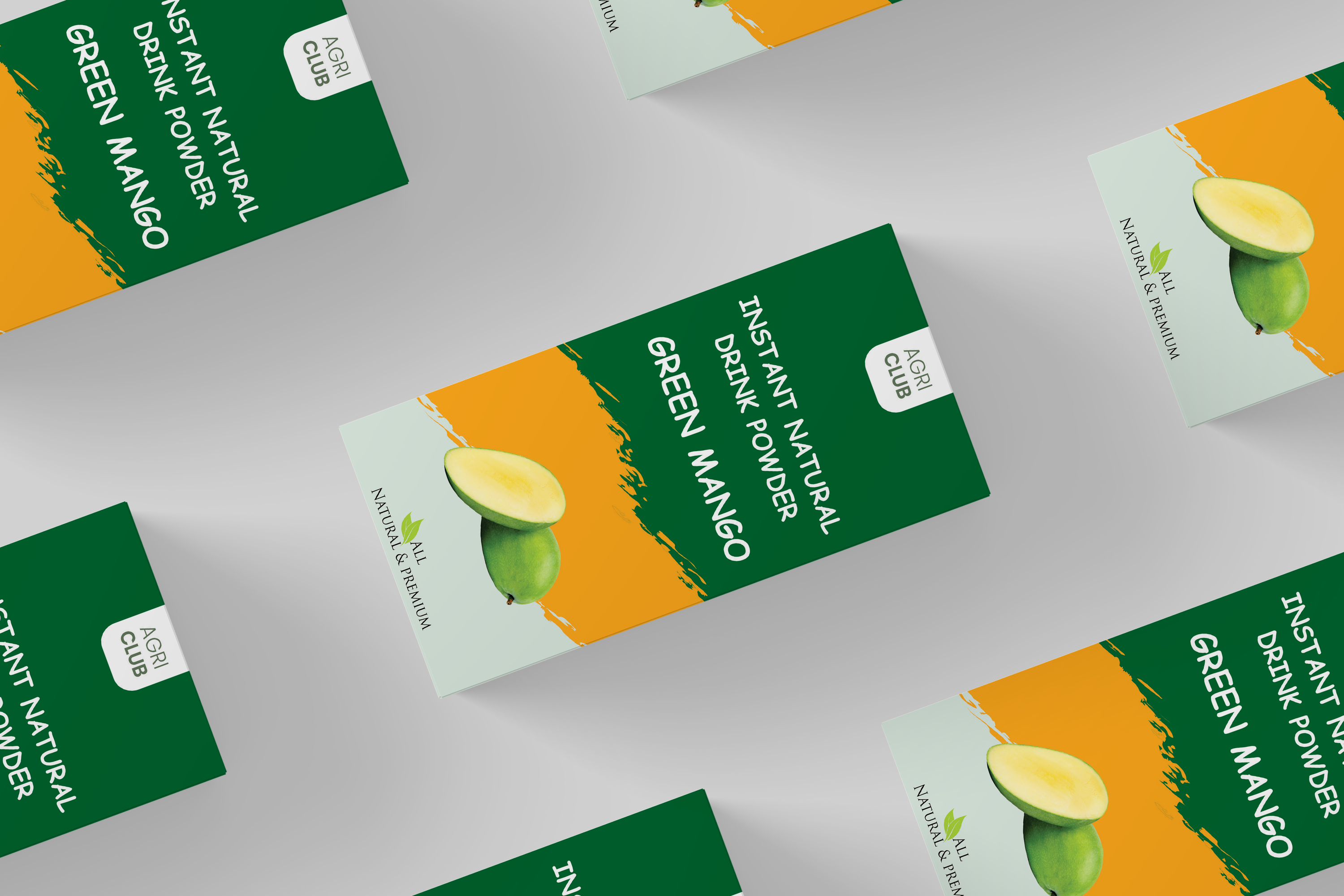 Instant Green Mango Drink Powder Premium Quality 15 Sachets