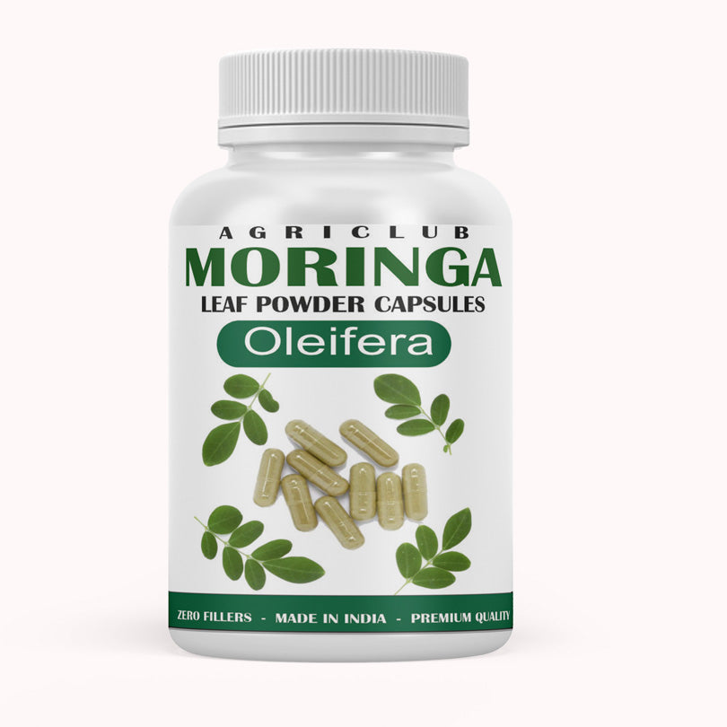 Moringa Leaf Powder Capsules 100% Pure