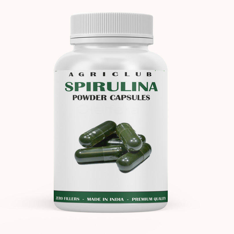 Spirulina Capsule 100 % Natural