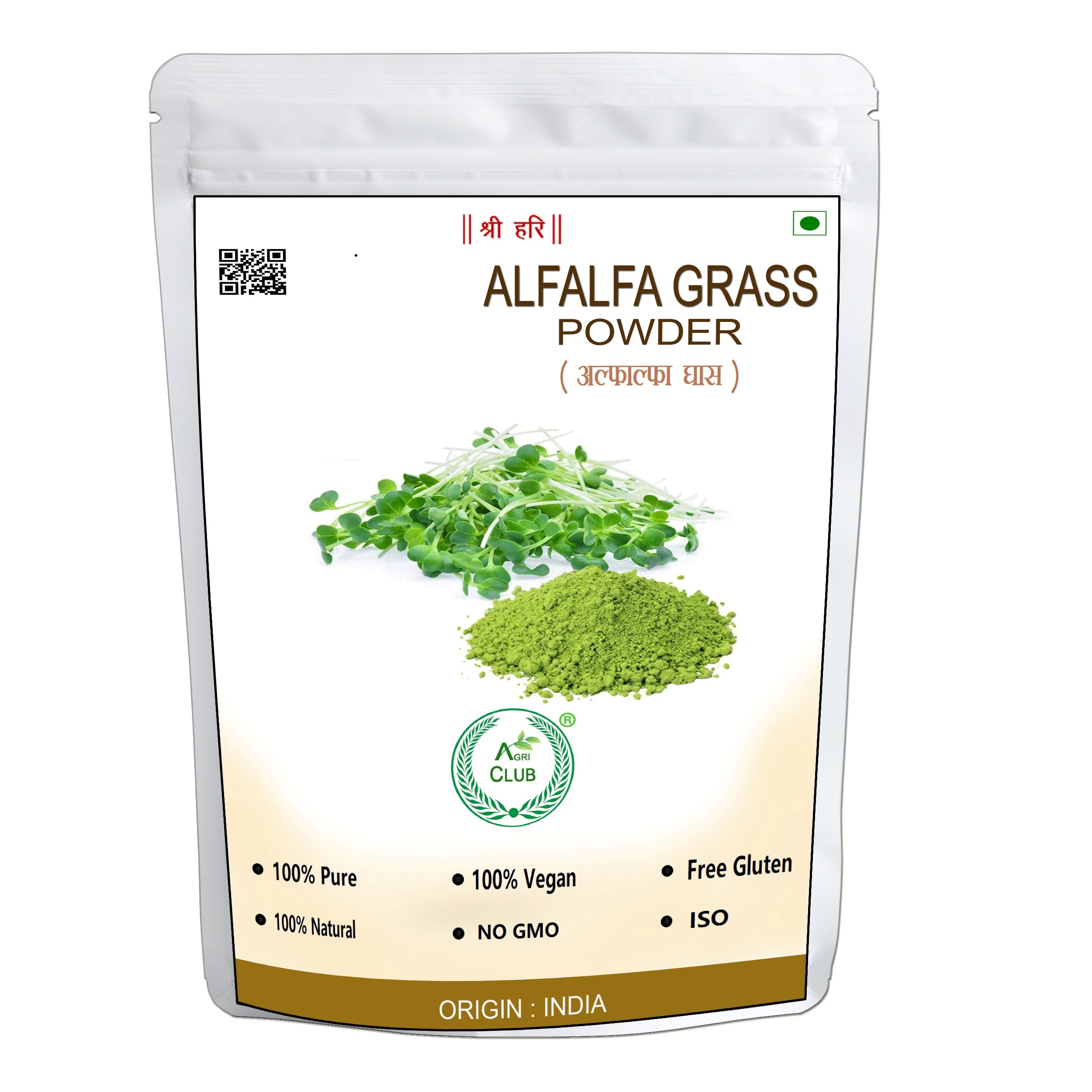 Alfalfa Grass Powder 100% Natural