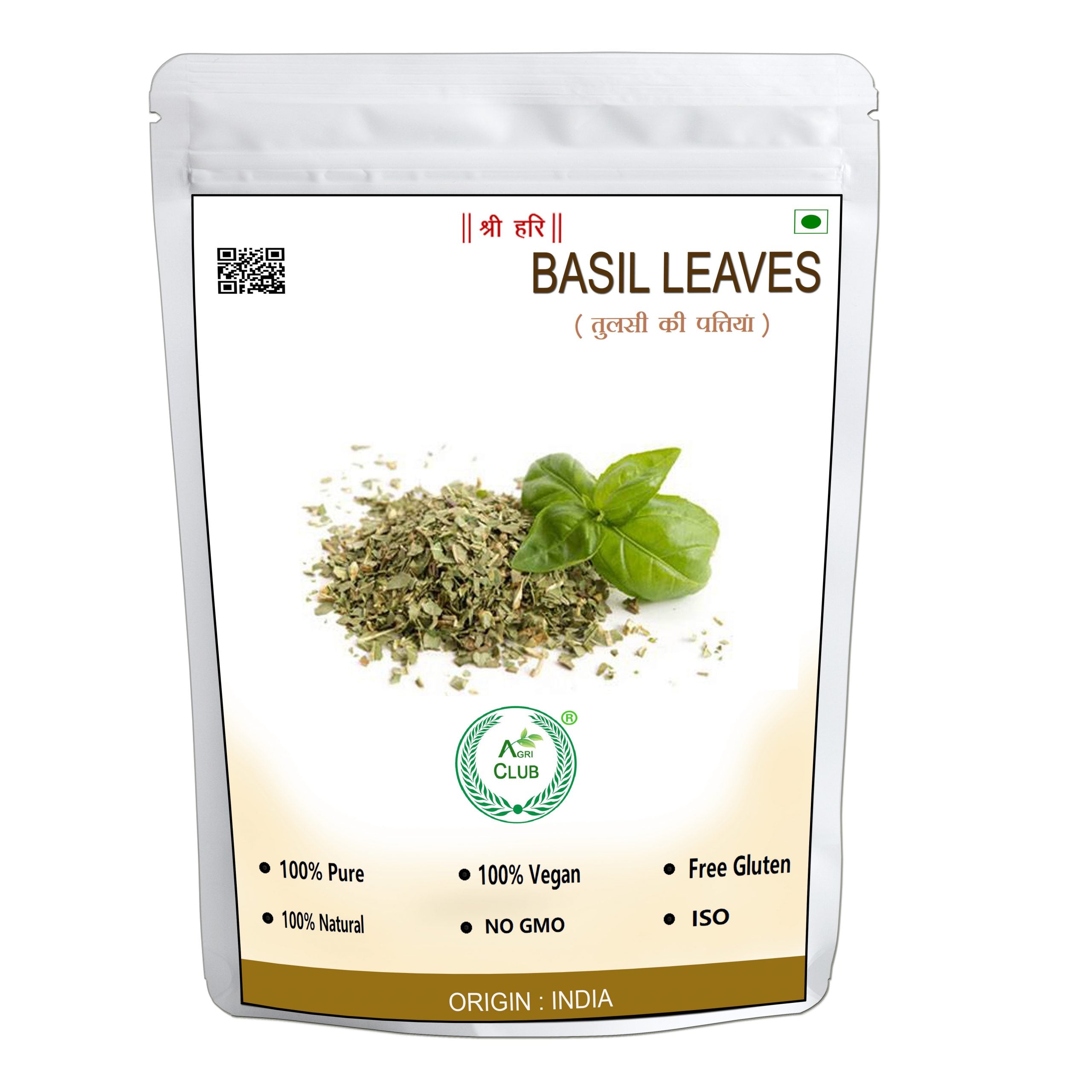 Dried Basil Leaves 100% Natural