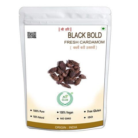 Black Bold Cardamom 100% Premium Quality