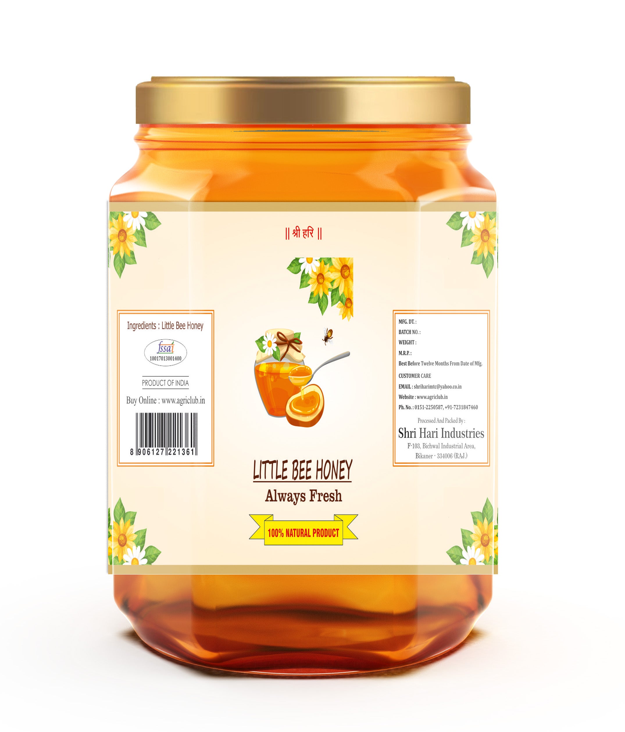 Little Bee Honey 100% Pure 500 gm